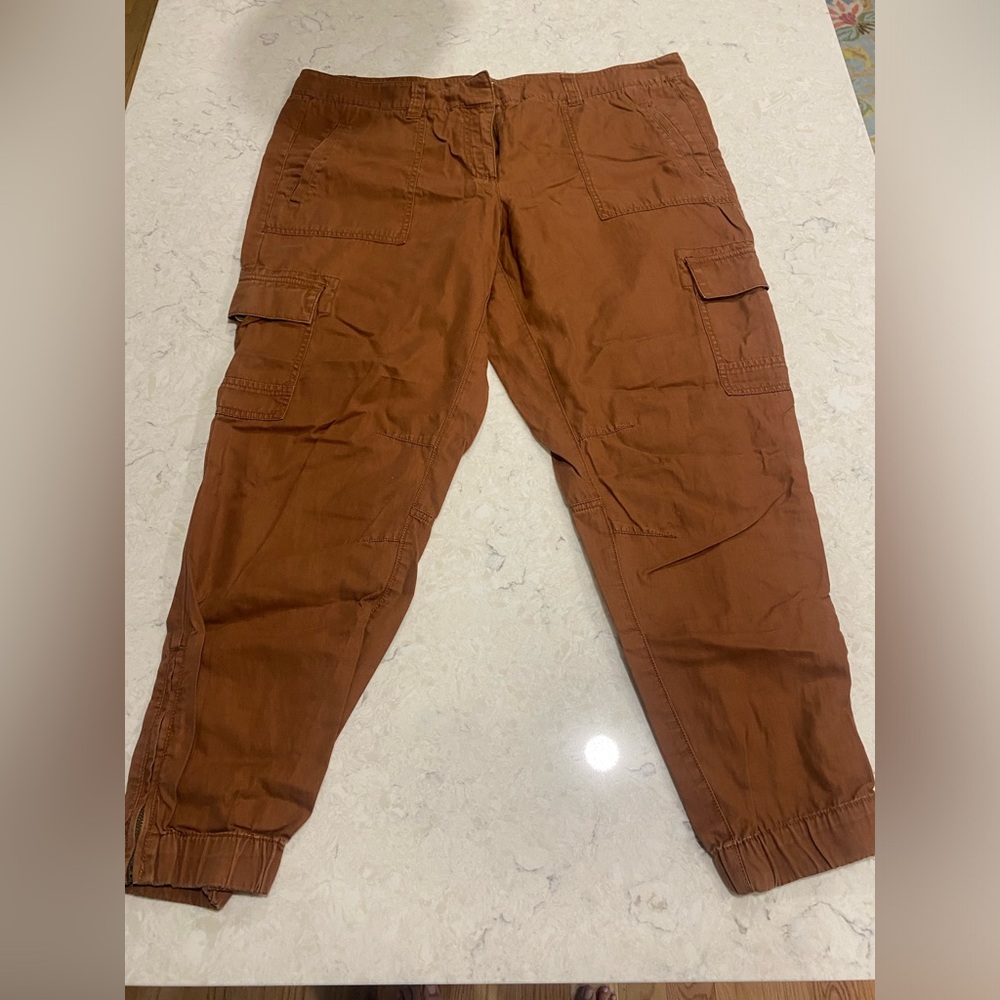 Loft brown pants size 14